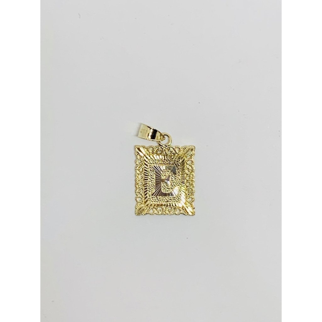 10k Solid Gold Small Initial E Charm